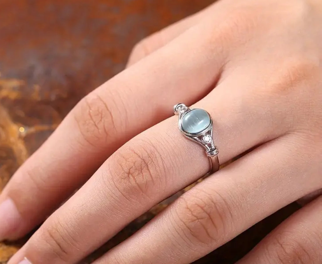 Cat’s Eye Stone Ring