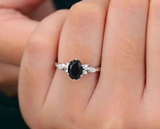 Classic Black Stone Ring