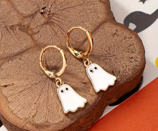 Halloween Ghost Dangle Earrings